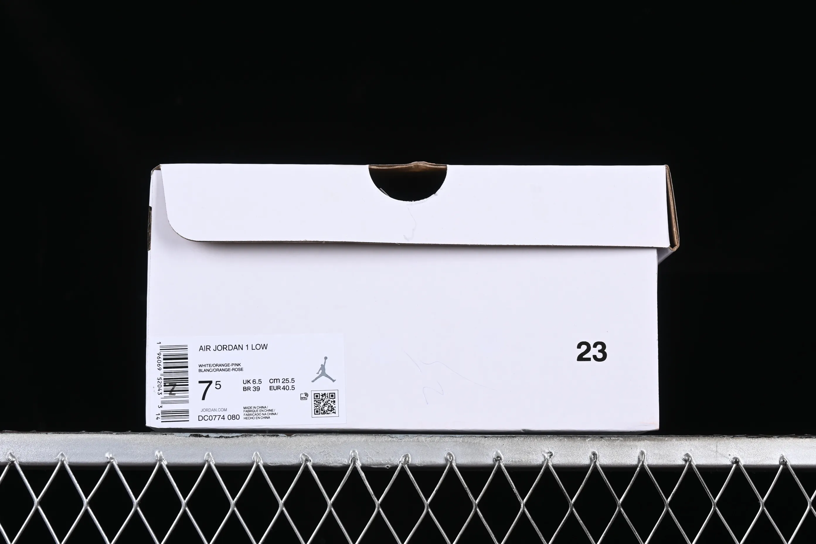 All categories Air Jordan Jordan series basketball shoes Air Jordan 1 Low Z version Air Jordan 1 Low AJ1 Joe 1 white and pink cultural low-top casual sneakers DC0774-080